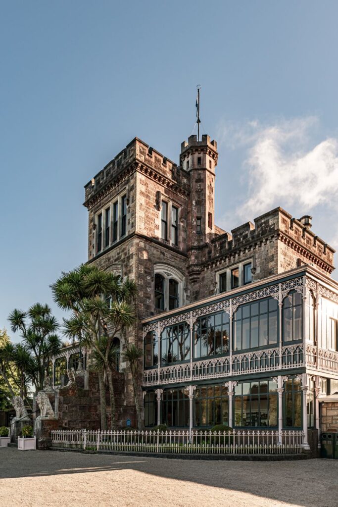 Front facade of Larnach Castle