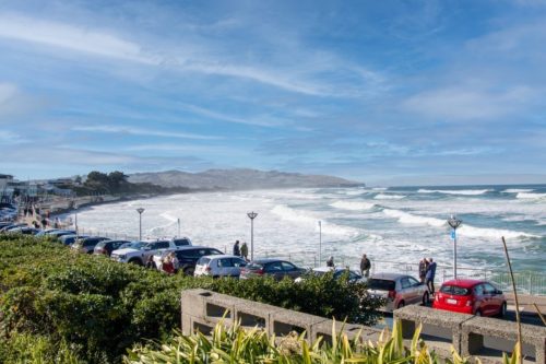 St Clair Beach & Esplanade, Dunedin, New Zealand