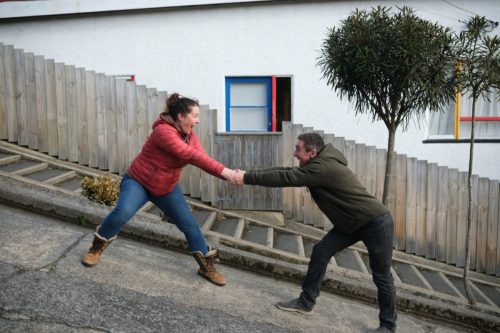 Worlds Steepest Street, Baldwin Street, Dunedin, New Zealand
