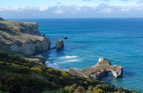 Tunnel Beach, Dunedin, Otago, New Zealand